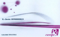 Tarjeta RENFE